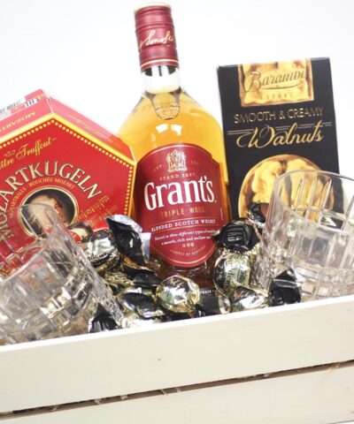Alternative view of Luxury Grants Whiskey Box