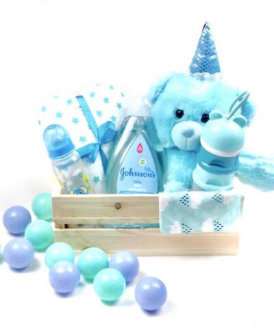 מארז לתינוק My first teddy bear